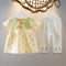 Children's wear girls short sleeve two-piece set